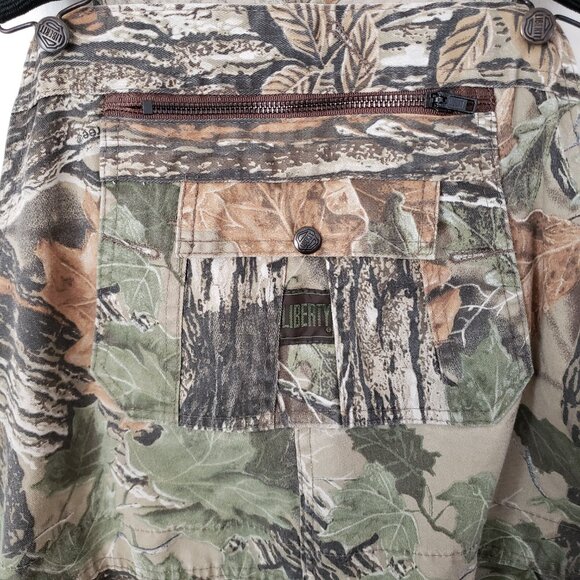 Vintage Liberty Realtree Camo Bib Overalls Size 44 Regular - Picture 5 of 15